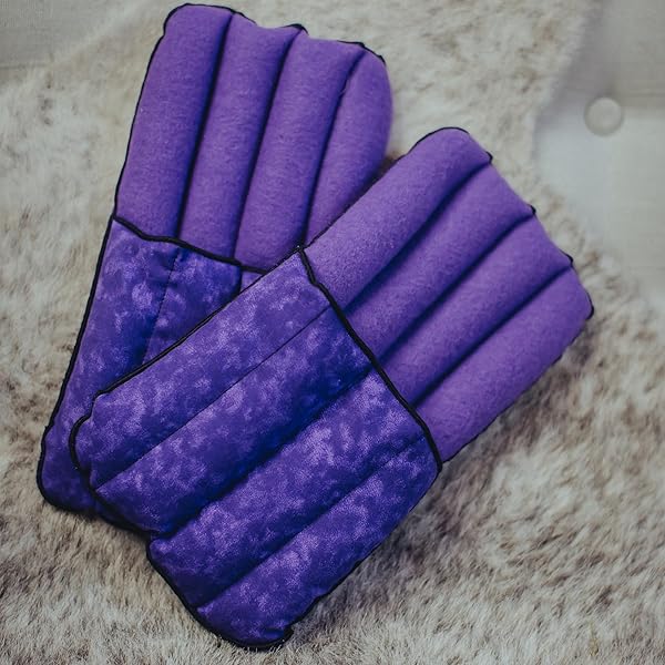 Kozy Collar Kozy Collar Microwavable Heating Pad for Foot Pain Relief Natural Safe Reusable Slippers for Plantar Fasciitis and Arthritis Therapy - View 6 of 6