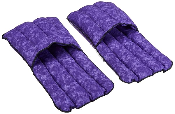 Kozy Collar Kozy Collar Microwavable Heating Pad for Foot Pain Relief Natural Safe Reusable Slippers for Plantar Fasciitis and Arthritis Therapy