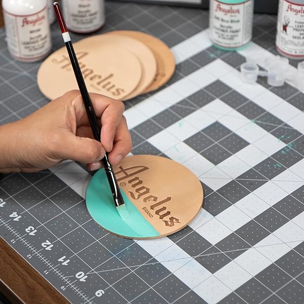 Angelus Angelus Acrylic Leather Paint 1 oz - Dark Blue for Vibrant Leather Crafting & Customization - View 7 of 10