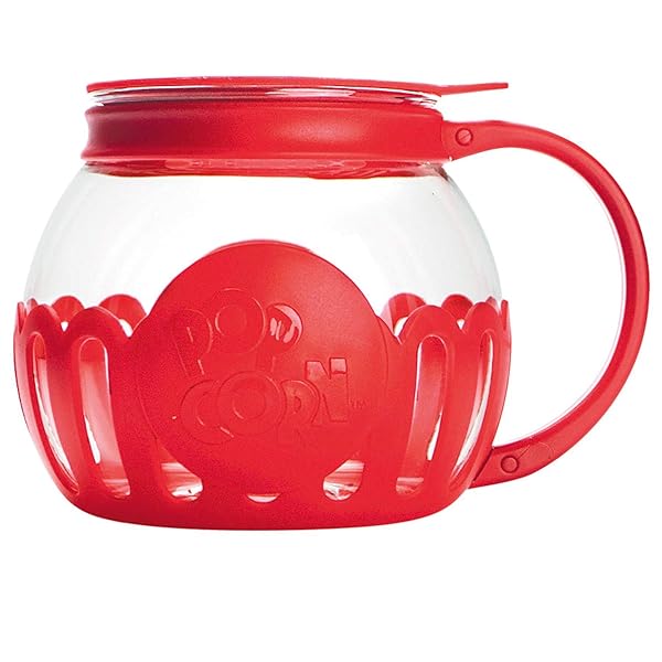 Ecolution Buy Ecolution Micro-Pop Popcorn Popper - BPA-Free, 1.5 Quart, Dishwasher Safe, 3-in-1 Lid for Perfect Popcorn!