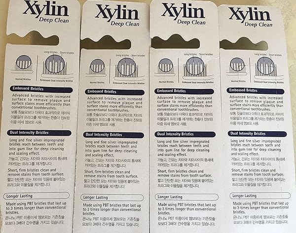 Xllent Canero Xylin Multi-Action Deep Clean Toothbrush Set of 4 for Effective Oral Care and Hygiene - View 2 of 2