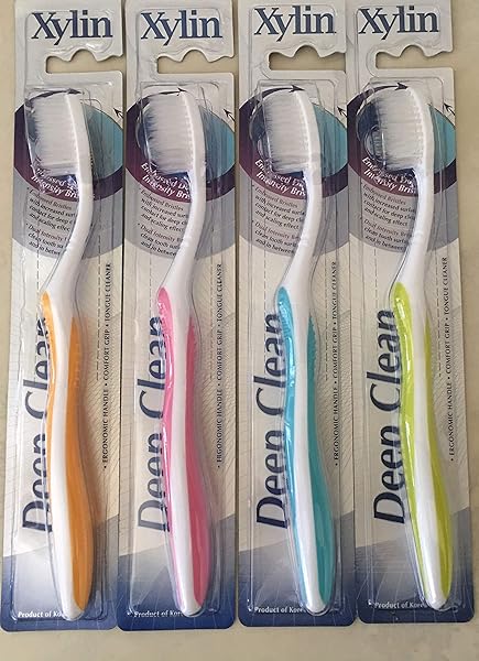 Xllent Canero Xylin Multi-Action Deep Clean Toothbrush Set of 4 for Effective Oral Care and Hygiene