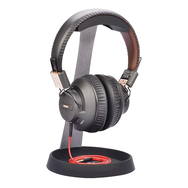 Avantree Metal & Silicone Headphone Stand with Cable Holder - Perfect for Sennheiser, Sony, Bose & Beats Gaming Headsets