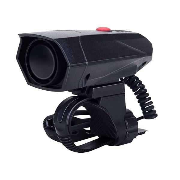 DAWAY DAWAY A14 Electric Bike Horn - 110dB Loud Alarm with 5 Sound Modes & Free Screwdriver - Perfect Gift for Safe Cycling