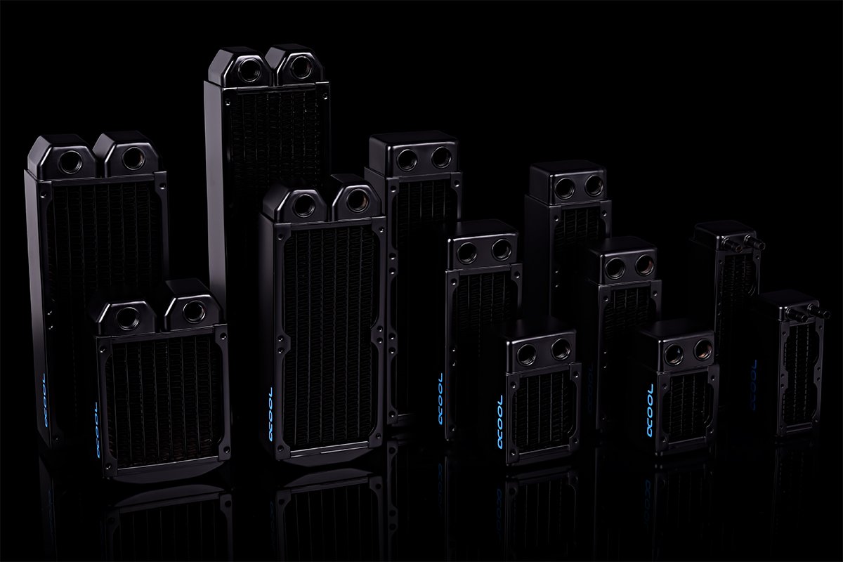 Alphacool Alphacool NexXxoS XT45 Full Copper 60mm Triple Radiator for Efficient Cooling Solutions - View 4 of 4