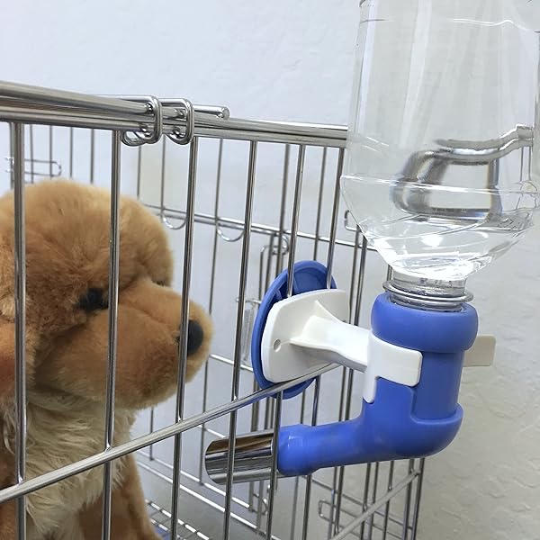 Choco Nose Choco Nose H570 No Drip Dog Water Nozzle for Medium to Large Dogs BPA Free Leak-proof Design 22mm Diameter Blue White - View 6 of 8