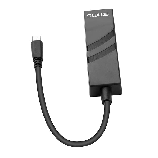 Smays OTG Micro USB Ethernet Adapter for Raspberry Pi Zero & Android Tablets - USB to RJ45 LAN for Fast Network Connection - View 5 of 6