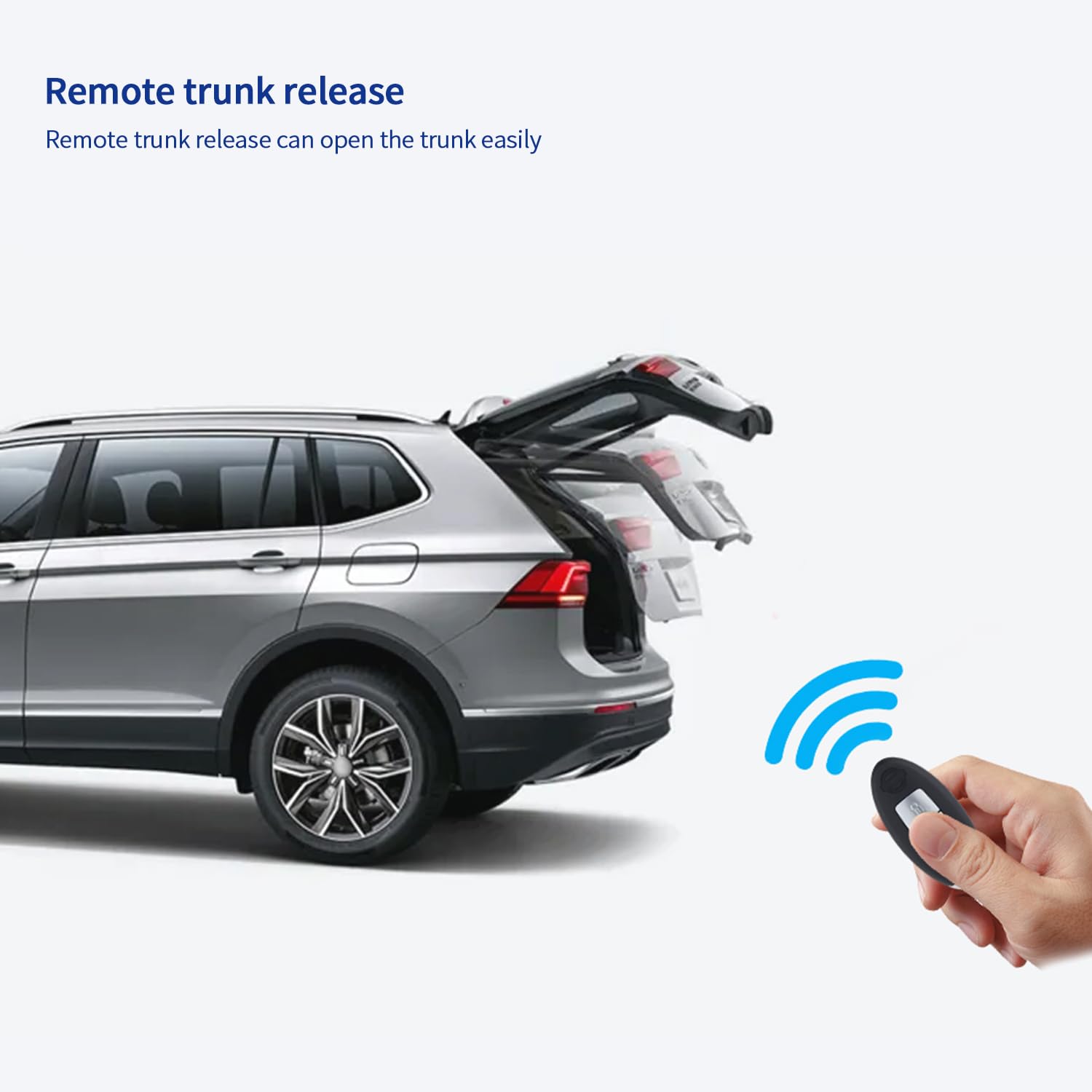 EASYGUARD EC002-NI Smart Key Car Alarm System with Remote Start and Touch Password Entry Universal Version - View 6 of 8