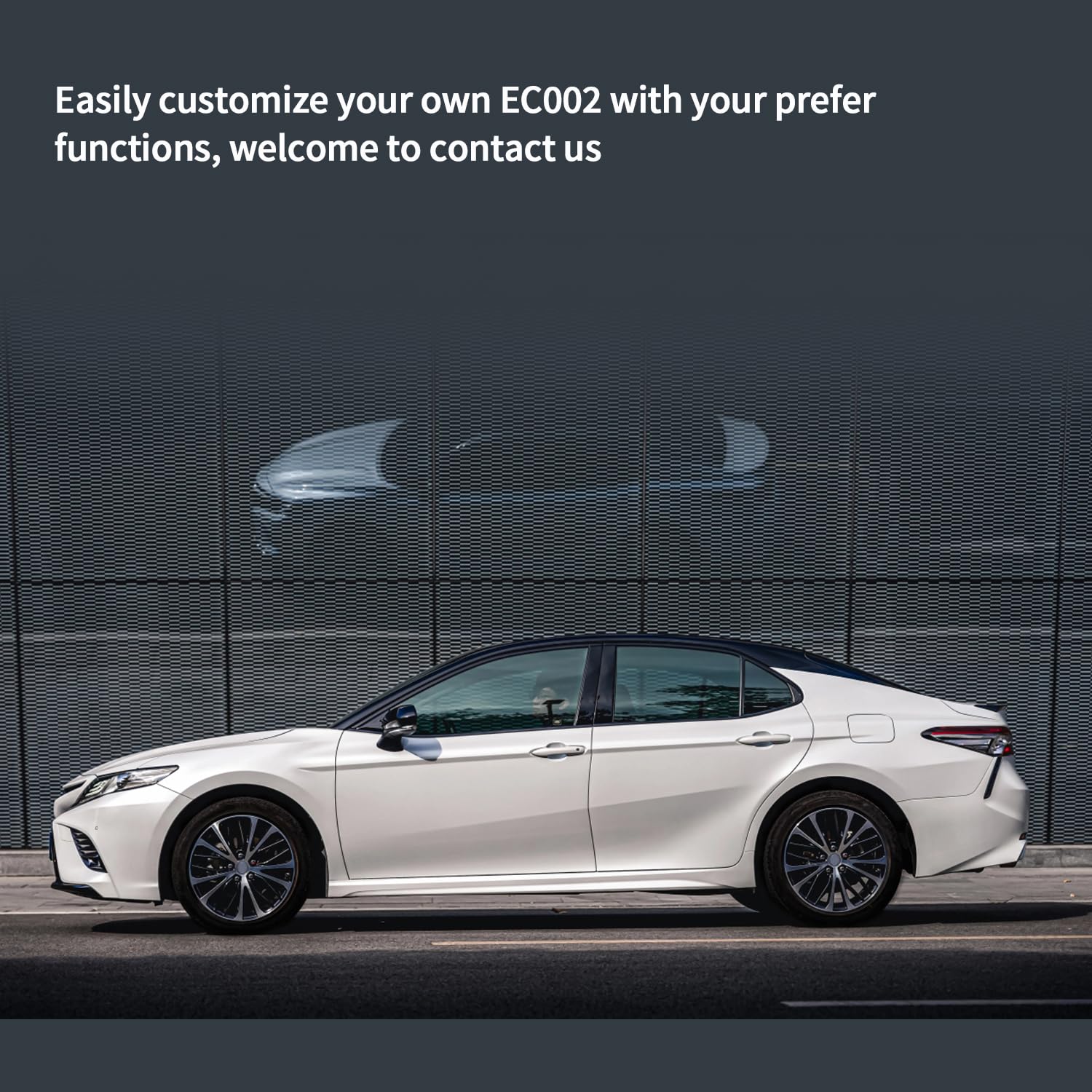 EASYGUARD EC002-NI Smart Key Car Alarm System with Remote Start and Touch Password Entry Universal Version - View 8 of 8