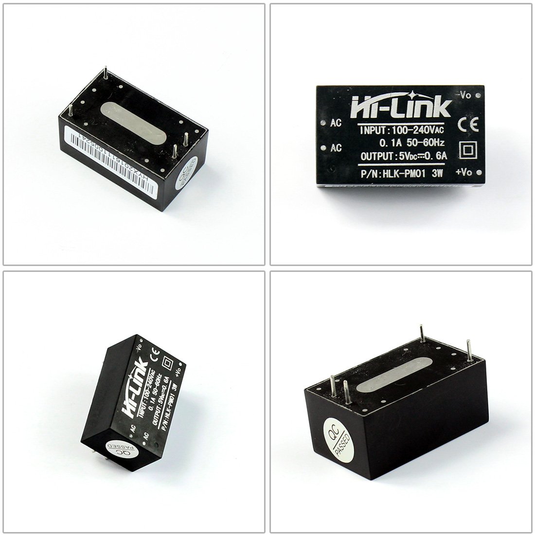 HI-Link HI-Link HLK-PM01 AC-DC 220V to 5V Step-Down Power Supply Module Intelligent Household Switch 2 PCS - View 9 of 9