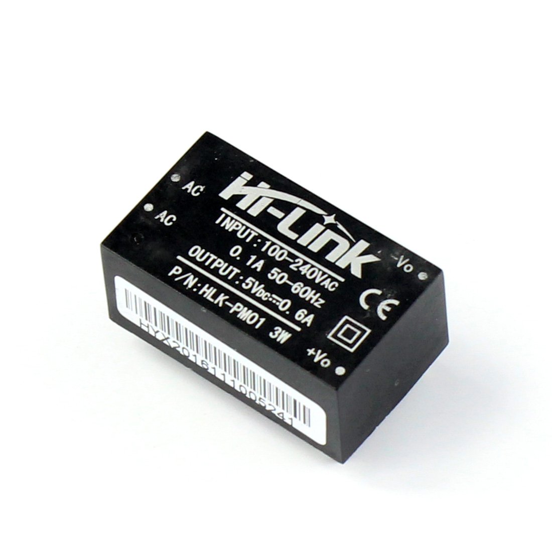 HI-Link HI-Link HLK-PM01 AC-DC 220V to 5V Step-Down Power Supply Module Intelligent Household Switch 2 PCS