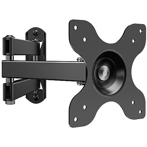 WALI WALI Full Motion TV Wall Mount for 13-32 inch Screens - Articulating Arm, Tilt & Swivel, 100x100mm Compatible