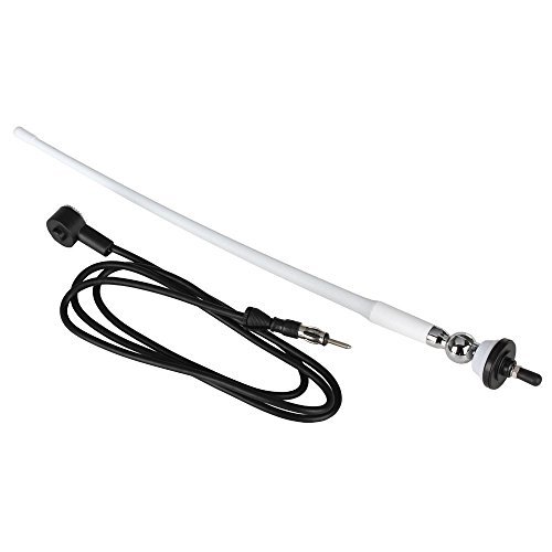 Enrock Marine EnrockMarine 20W Rubber Boat Yacht Outdoor AMFM Radio Antenna White for Clear Reception and Durability - View 5 of 5