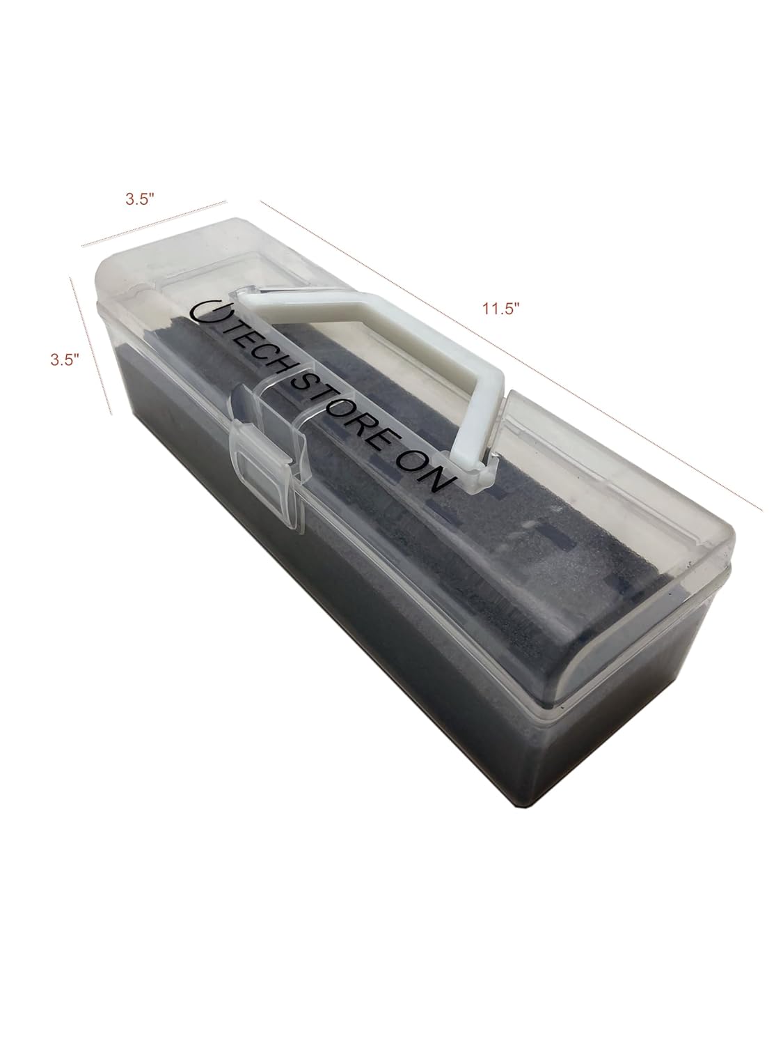 TECH STORE ON TECH STORE Flash USB Thumb Drive Holder Storage Organizer Case Antistatic Shockproof Medium 24 USB Slots - View 2 of 6