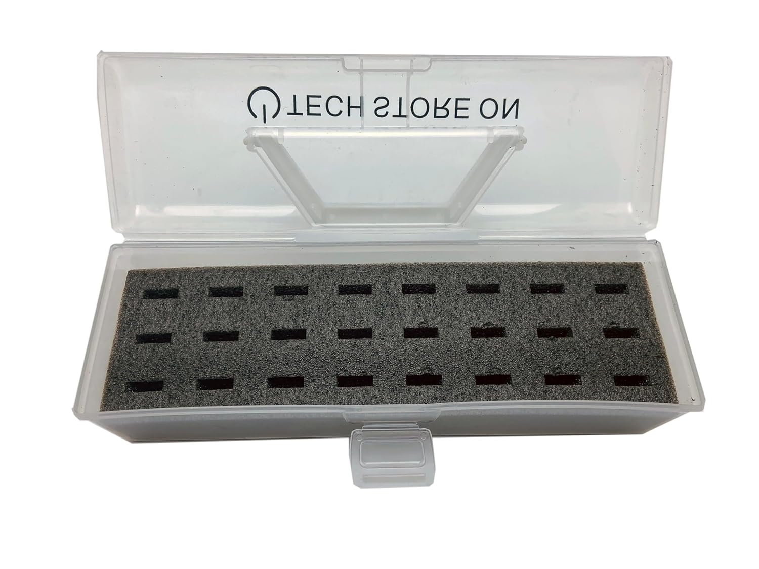 TECH STORE ON TECH STORE Flash USB Thumb Drive Holder Storage Organizer Case Antistatic Shockproof Medium 24 USB Slots - View 5 of 6