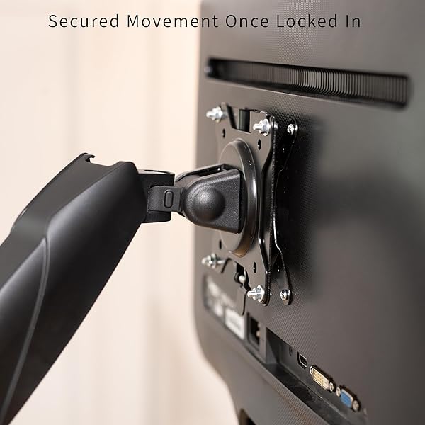 VIVO VIVO VESA Mount Quick Release Bracket Kit for Easy LCD Monitor & TV Screen Mounting - Stand-VAD2 - View 10 of 10