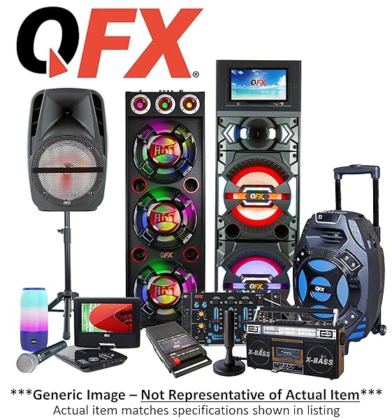 QFX QFX M-158 Dynamic Microphone with XLR Connector for Professional Sound Quality Black - View 5 of 5