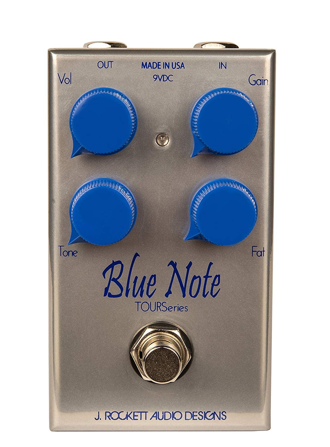 J. Rockett Audio Designs J Rockett Audio Designs Tour Series Blue Note Overdrive Guitar Effects Pedal for Enhanced Tone and Performance