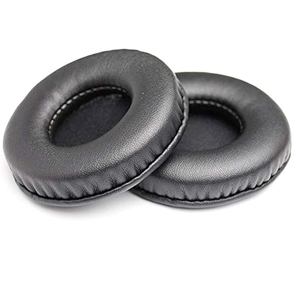 Global Teck Premium Leatherette Ear Pads 2pk Compatible with BlueParrott Plantronics Jabra and VXI Headsets