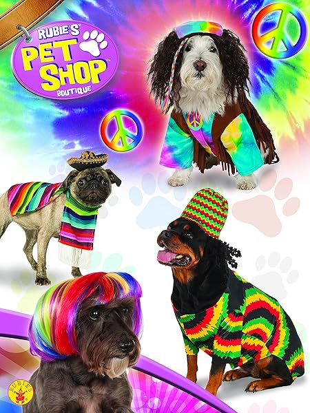 Rubies Rubies Rasta Dog Costume XXX Large Fun Pet Outfit for Halloween and Parties - View 2 of 6