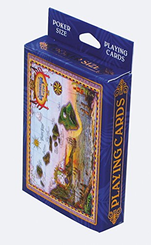 Pacifica Island Art Pacifica Island Art Vintage Hawaiian Playing Cards Map of Old Hawaii by Steve Strickland Collectible Deck for Card Games and Decor