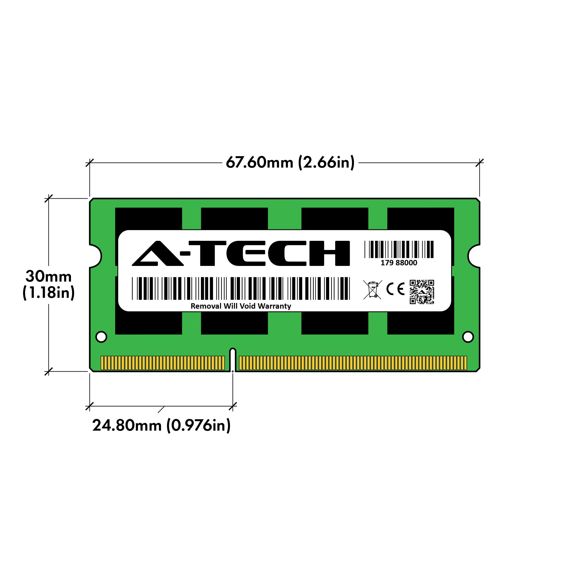 A-Tech 32GB RAM Upgrade for Late 2015 iMac MK462LL/A MK482LL/A 4x 8GB DDR3 1866MHz SODIMMs PC3-14900 CL13 1.35v - View 7 of 8