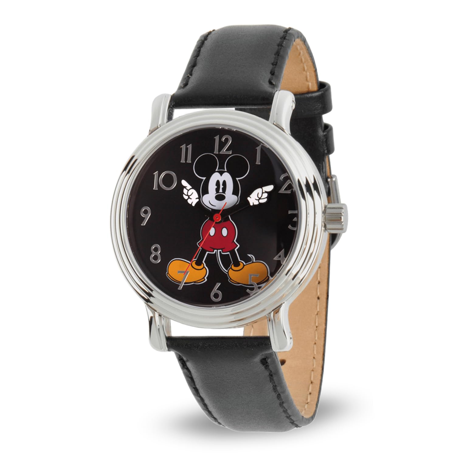 Disney Women's Mickey Mouse Quartz Metal Automatic Watch Black Model W002757