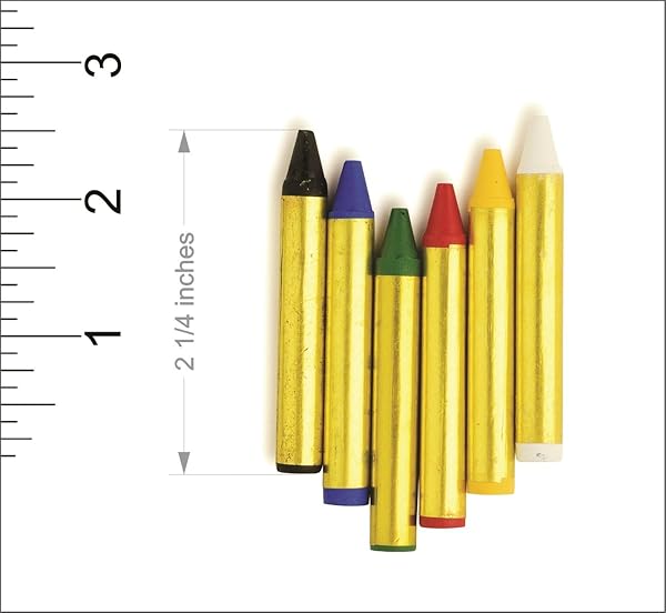 Dress Up America Dress Up America Face Paint Kit 6 Piece Set for Kids and Adults Halloween Makeup Face and Body Paint Crayons - View 4 of 8