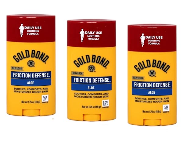 Gold Bond Gold Bond Chafing Defense Anti-Friction Formula - Unscented 1.75 oz (Pack of 3) for Ultimate Comfort