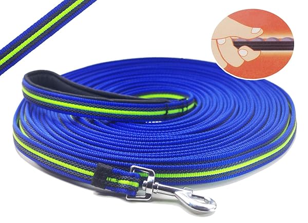 YOOGAO Pet YOOGAO Long Dog Training Leash Non-Slip Padded Handle 10 to 50 ft for All Dog Sizes