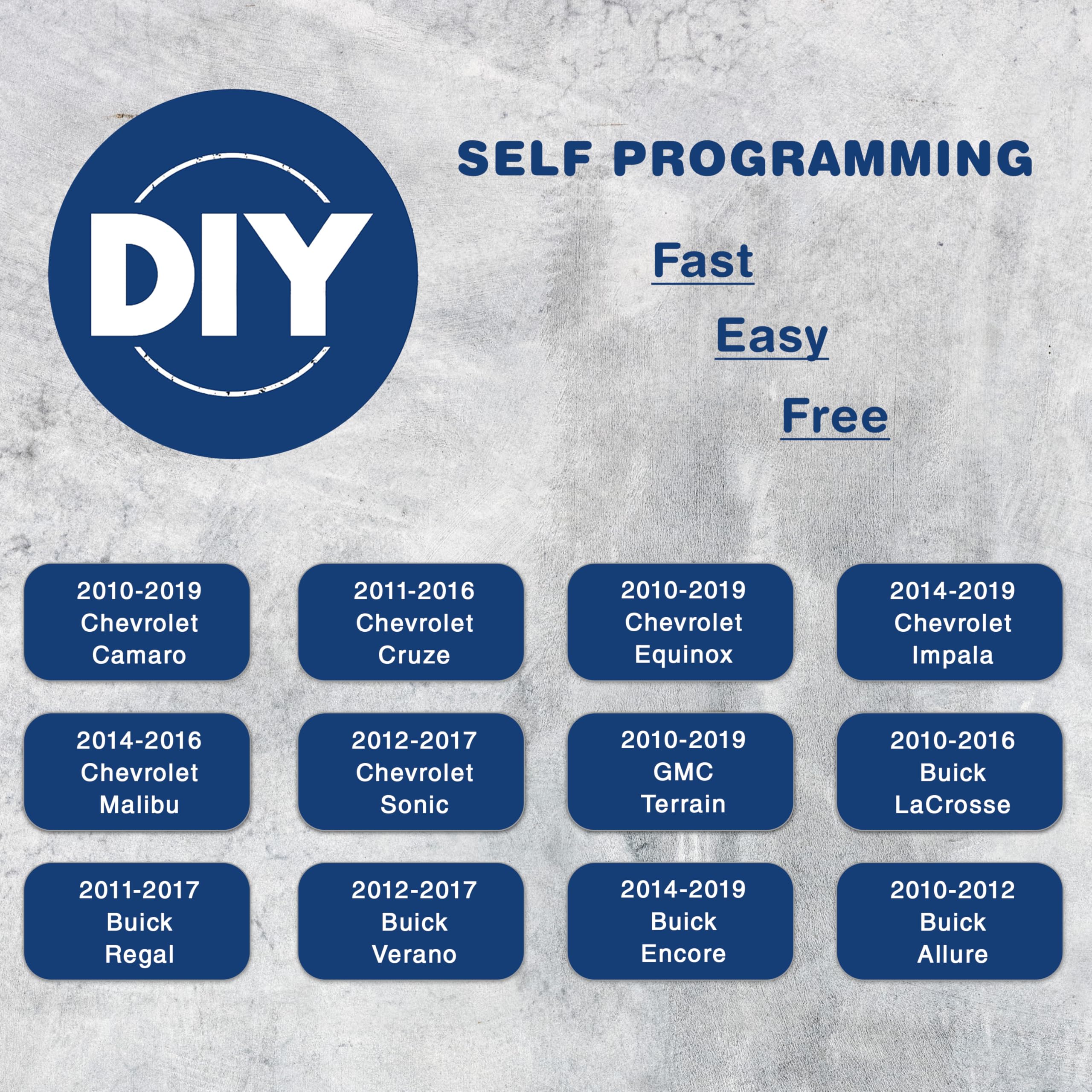 KeylessOption Keyless Entry Remote Control Car Flip Key Fob Replacement Pack of 2 for OHT01060512 - View 3 of 8