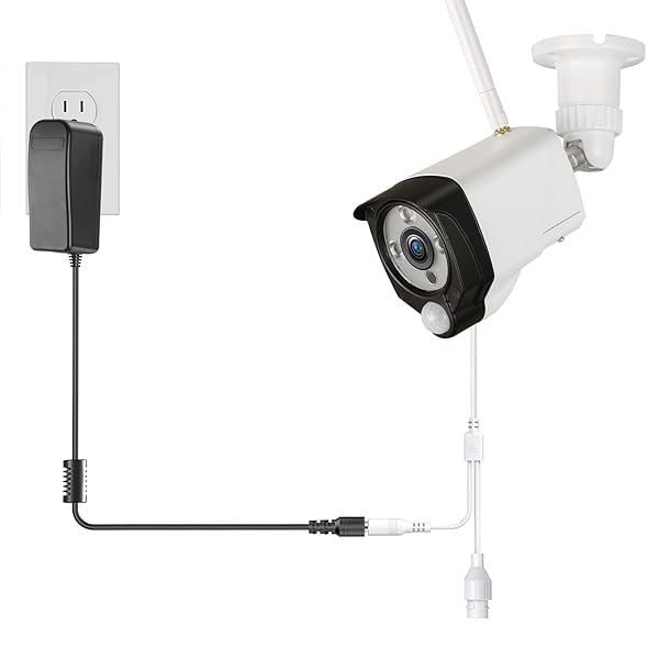 Security-01 2 Pack AC to DC 12V 1A Power Supply 100-240V UL Listed FCC 5.5mm x 2.1mm Connector 12W Adapter - View 10 of 10