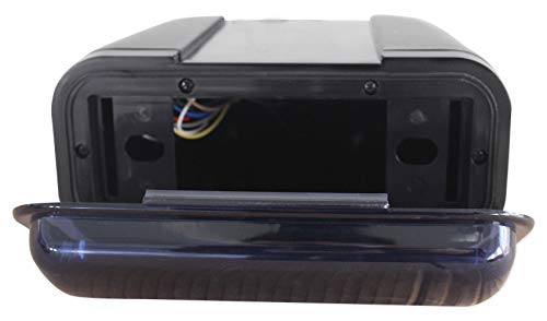 Rockville Rockville RMH200B Single Din Marine Receiver Waterproof Gimbal Housing Black for Superior Sound and Durability - View 4 of 8