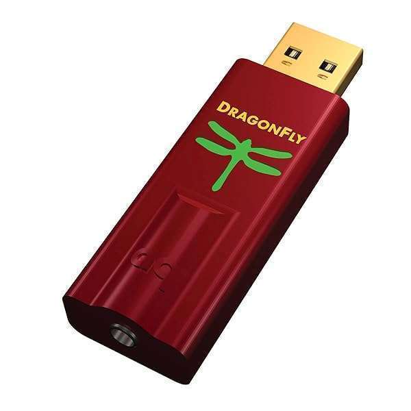 AudioQuest AudioQuest DragonFly Red: Top USB DAC & Headphone Amplifier for Superior Sound Quality