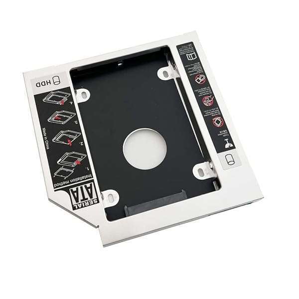 DY-tech DY-Tech 2nd Hard Disk Drive Caddy for Dell Inspiron 15R SE 7520 N5010 N5110 M5010 - Upgrade Your Storage Easily!