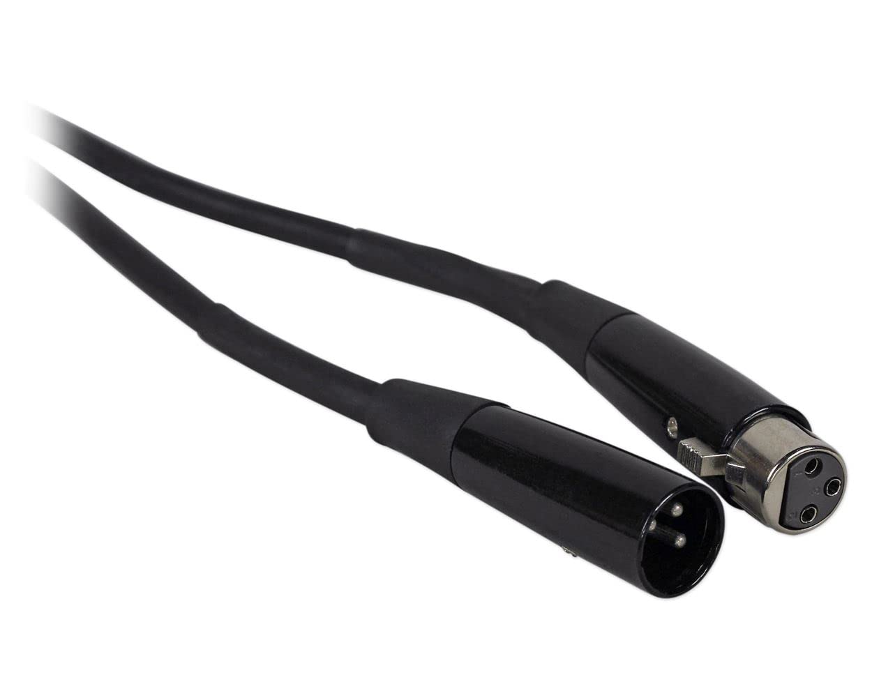 Rockville RCXFM20E-B 20ft XLR Female to Male Microphone Cable Durable PVC Jacket Perfect for Musicians and Studio Recording - View 3 of 6