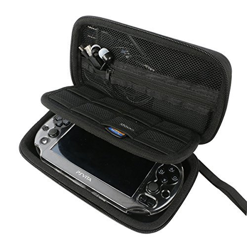Khanka Hard Travel Case for Sony PS Vita 1000 PSVita Slim PSV 2000 PSP PlayStation 3000 Video Console Protection and Storage