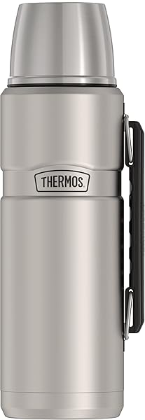 THERMOS THERMOS Stainless King 40oz Vacuum-Insulated Bottle - Matte Stainless Steel for Hot & Cold Drinks - View 2 of 9