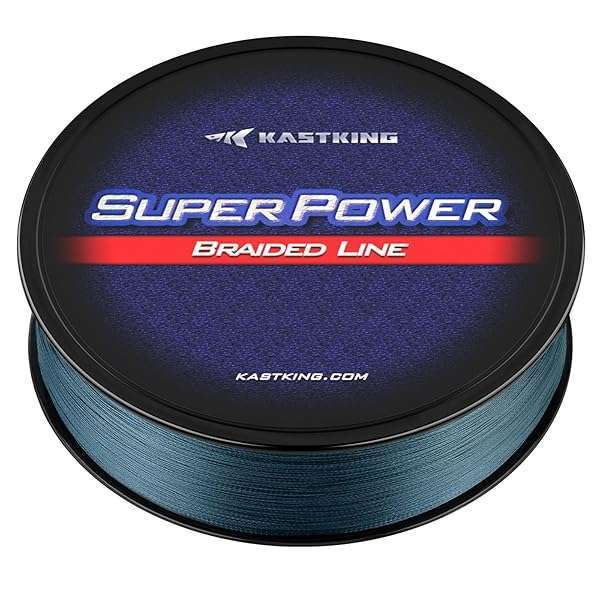 KastKing KastKing SuperPower Braided Fishing Line 15 LB - Low-Vis Gray, 327 Yds for Ultimate Fishing Performance - View 3 of 9