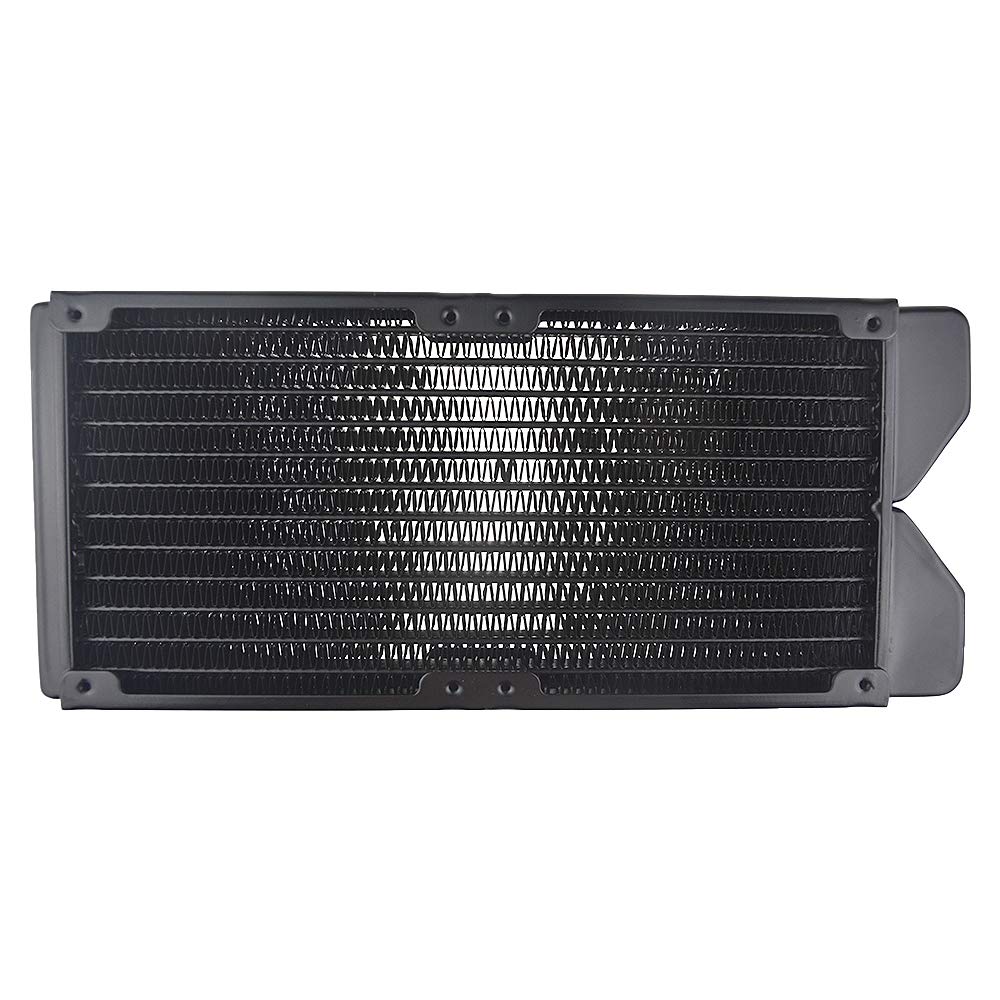 BXQINLENX 240 Pure Copper 12 Pipe Heat Exchanger Radiator for PC CPU CO2 Laser Water Cooling System - View 7 of 7