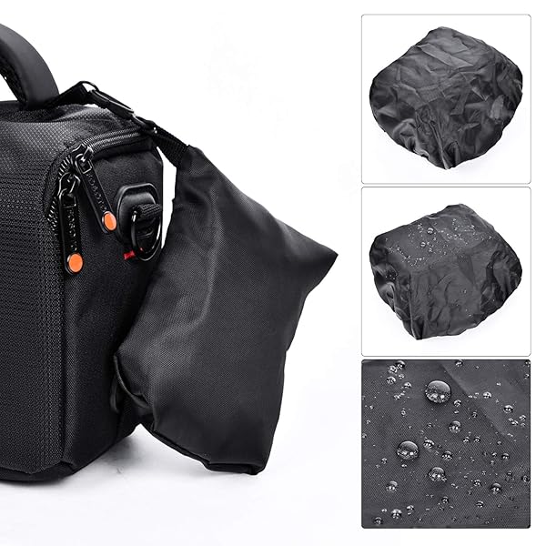 FOSOTO FOSOTO Waterproof Anti-Shock Camera Case for Canon, Nikon, Panasonic & Sony - Perfect Protection for Your Digital Camera - View 6 of 9
