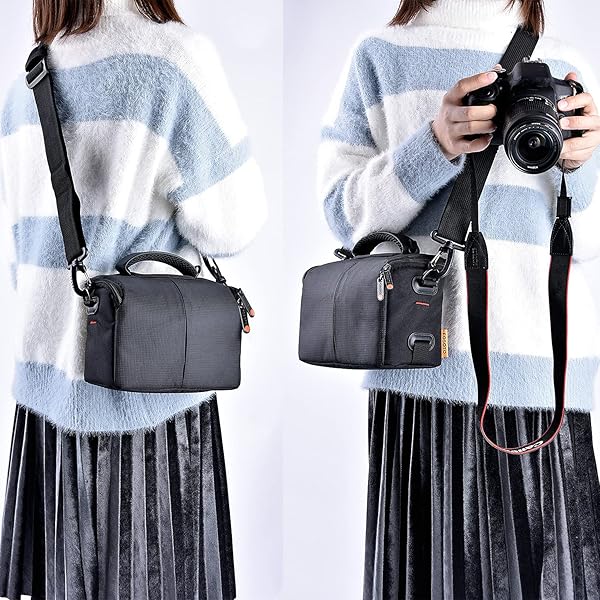 FOSOTO FOSOTO Waterproof Anti-Shock Camera Case for Canon, Nikon, Panasonic & Sony - Perfect Protection for Your Digital Camera - View 7 of 9