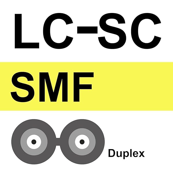 ipolex iPolex 10 Meter OS2 LC-SC Fiber Optic Patch Cable Singlemode Duplex 33 Feet 3 Meter 10ft - View 6 of 8