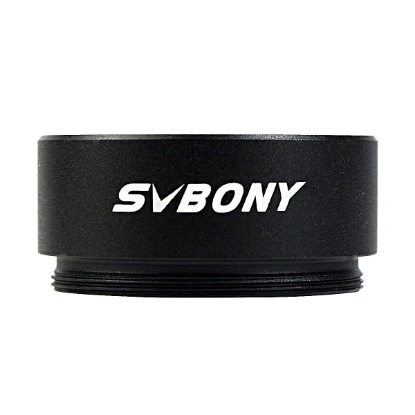 SVBONY SVBONY 0.5X Telescope Focal Reducer 1.25 inches Filter Thread 28x0.6mm on Both Sides Reduces The Focal Length for Telescope Eyepiece Astronomical - View 9 of 9