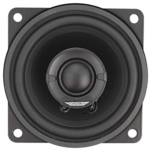 Image Dynamics "Image Dynamics ID4 50W RMS 4" Coaxial Speakers with 20mm Silk Tweeter - High-Quality Sound Pair"