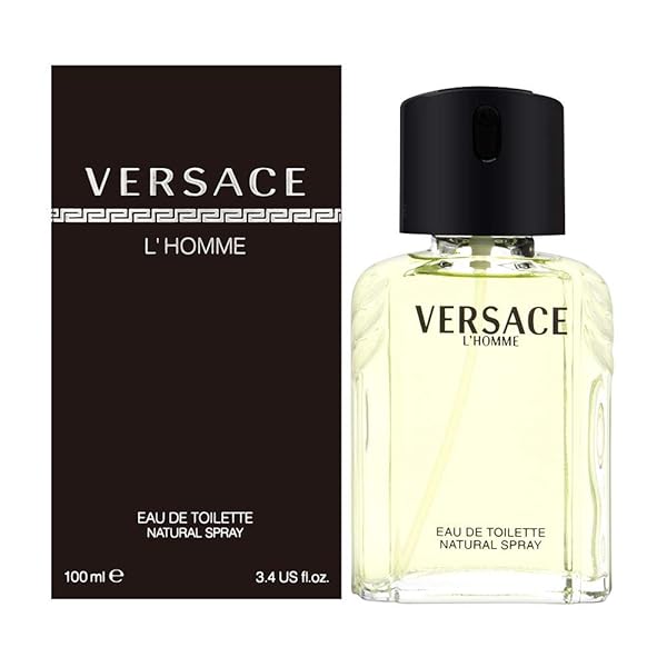 Versace Versace L'Homme Eau de Toilette Spray 3.4 oz - Timeless Fragrance for Men