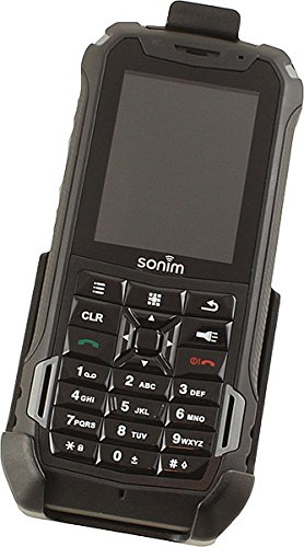 Nakedcellphone Sonim XP5 Holster: Nakedcellphone Black Rotating Belt Clip Case with Kickstand for XP5700 - View 4 of 9