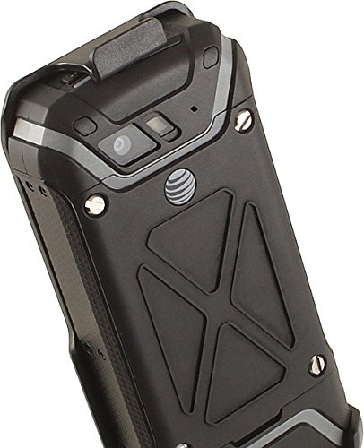 Nakedcellphone Sonim XP5 Holster: Nakedcellphone Black Rotating Belt Clip Case with Kickstand for XP5700 - View 5 of 9