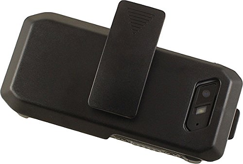 Nakedcellphone Sonim XP5 Holster: Nakedcellphone Black Rotating Belt Clip Case with Kickstand for XP5700 - View 7 of 9