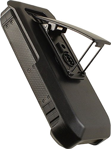 Nakedcellphone Sonim XP5 Holster: Nakedcellphone Black Rotating Belt Clip Case with Kickstand for XP5700 - View 9 of 9